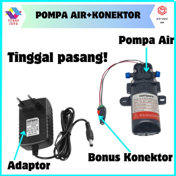 Pompa Air Sanyo? Elektrik High Pressure 12v 72w 130psi Sanyo Mini Termurah Elektrik High Pressure