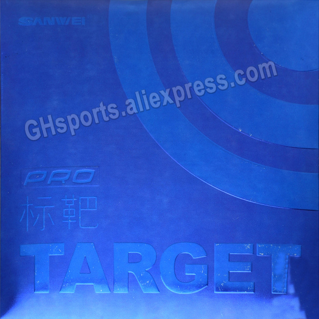 Sanwei Target Provincial Table Tennis Rubber Pro Blue Sponge Quick Attack Loop Pimples In With