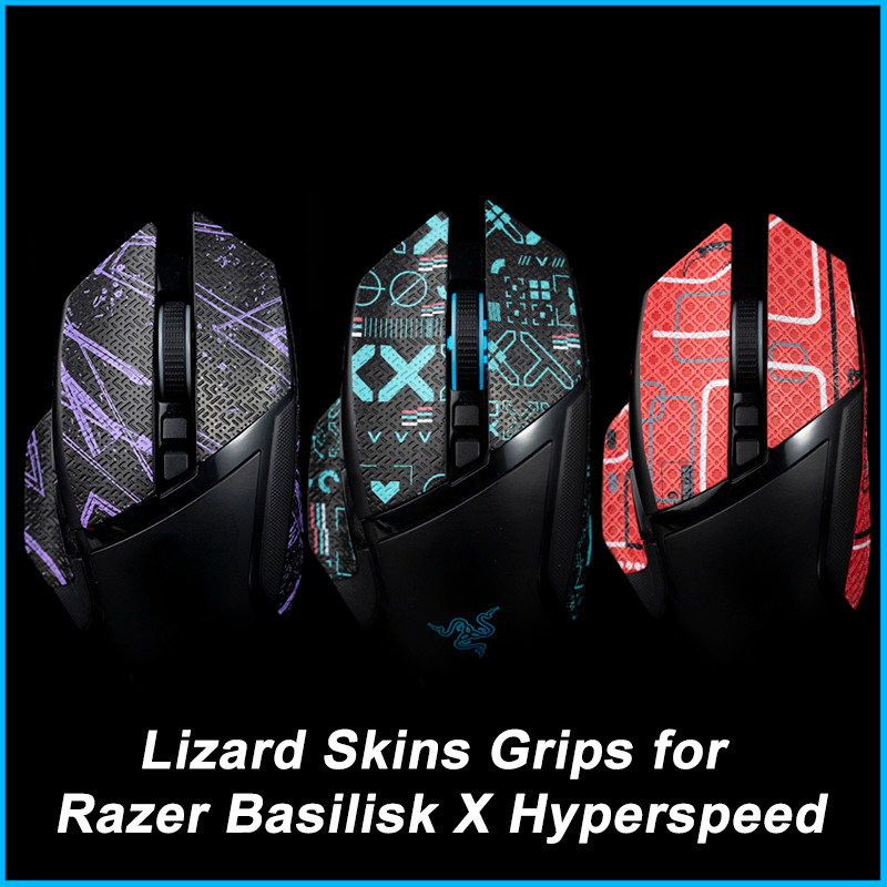 Btl Mouse Grip Tape Skate Handmade Sticker Non Slip Lizard Skin Suck Sweat For Razer Basilisk X