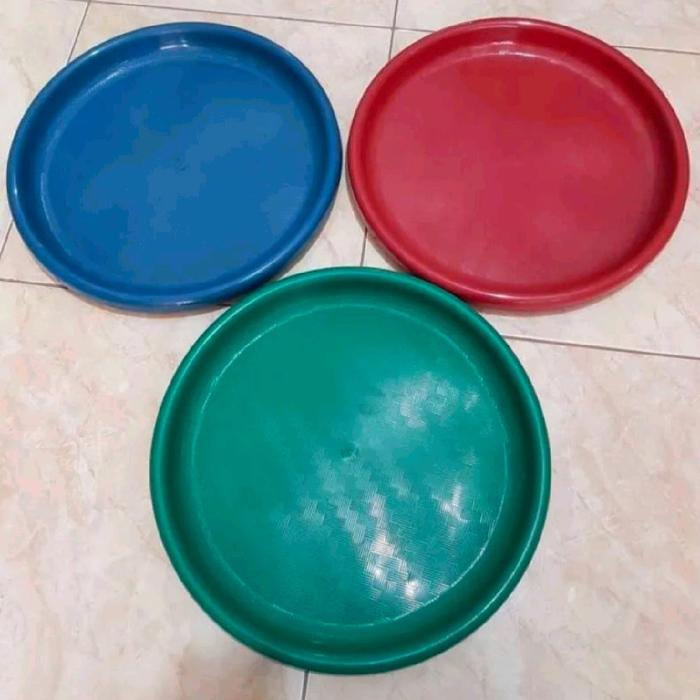 Tampah Plastik Bulat Wadah Nampan Tumpeng Kue Basah