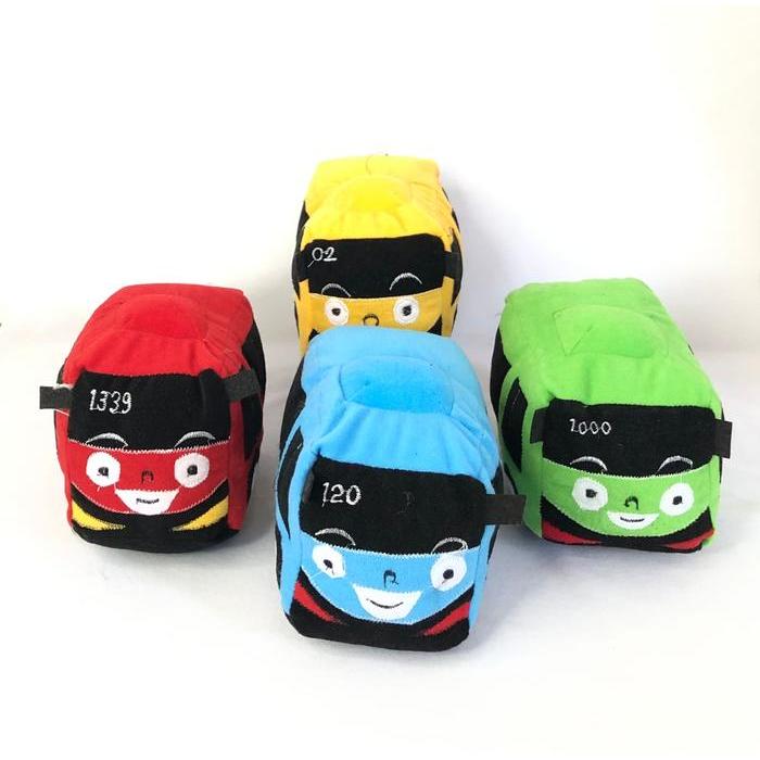 Boneka Tayo L Bus Ukuran 30cm - Bahan Velboa Halus - Dolls