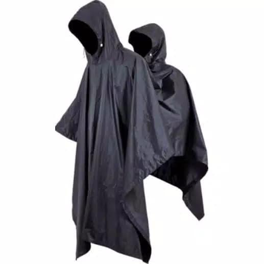 Promo Jas Hujan Ponco Kepala 2 Bahan Tebal Original