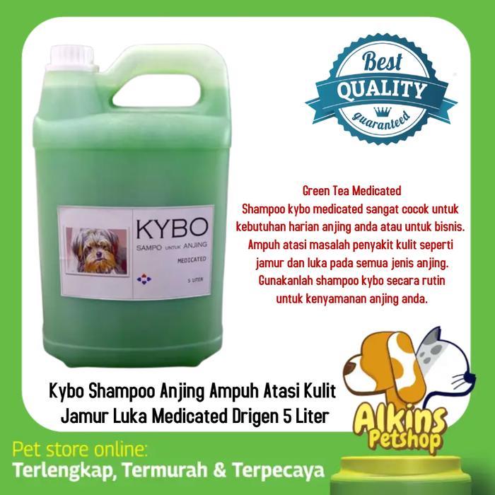 Shampoo Anjing Kybo Medicated Dog Shampoo 5 Liter