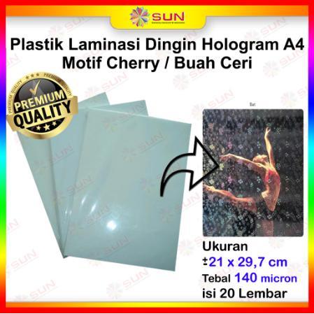 Plastik Laminasi Dingin Hologram A4 (Pelindung Kertas Foto)
