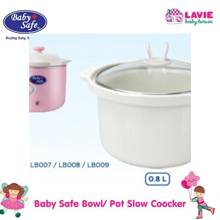 Baby Safe Bowl / Pot Slow Cooker MPASI BLB07/BLB017 Mangkuk Keramik Digital 0.8L / 1.5L - Lavie Baby
