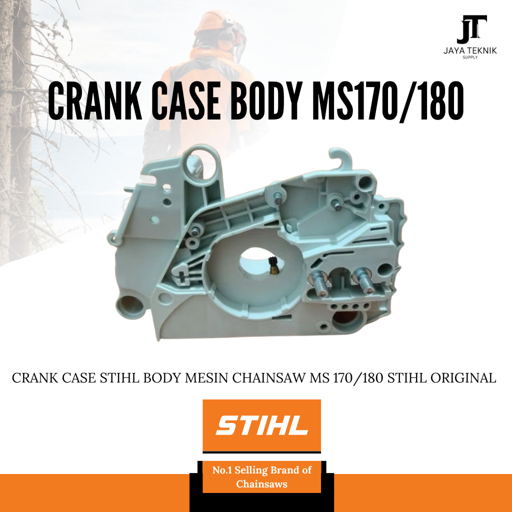 CRANK CASE STIHL BODY MESIN CHAINSAW MS 170/180 STIHL ORIGINAL