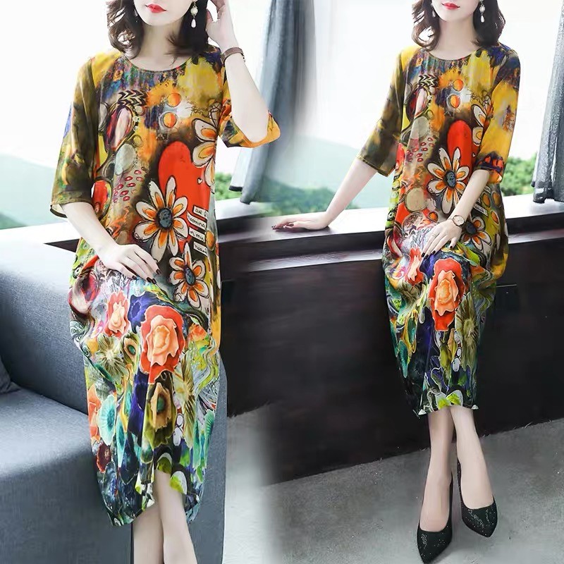 Gamis Wanita Longgar Fashion Grosir Terbaru