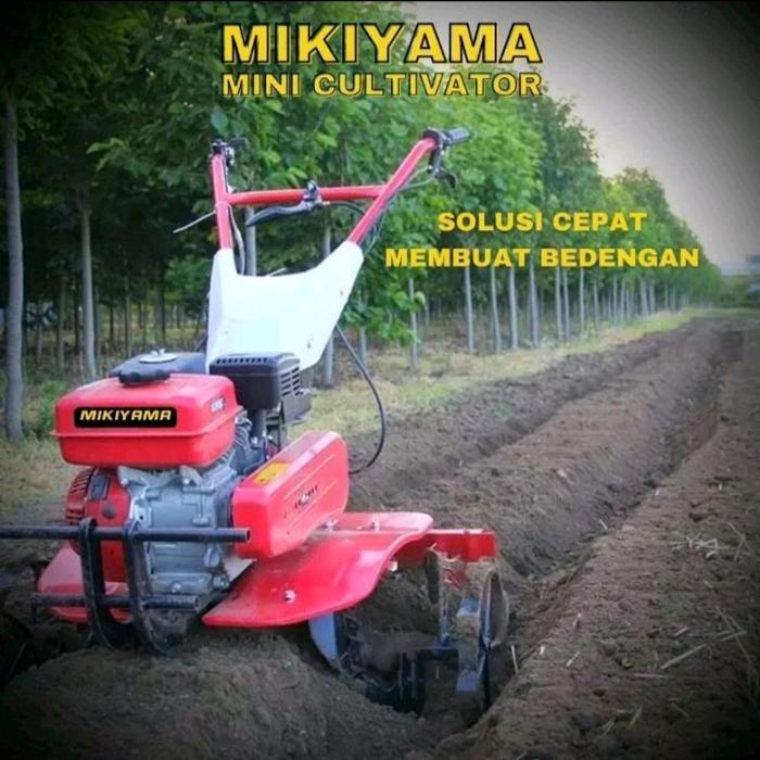 MIKIYAMA 95RM Mini Cultivator Traktor Pembuat Gulutan / Bedengan