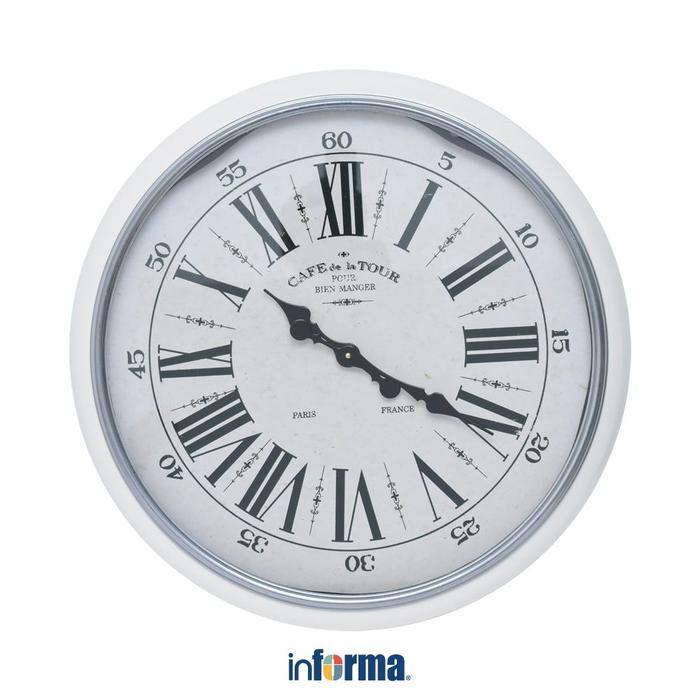 Informa 62 Cm Jam Dinding K2406 - Putih