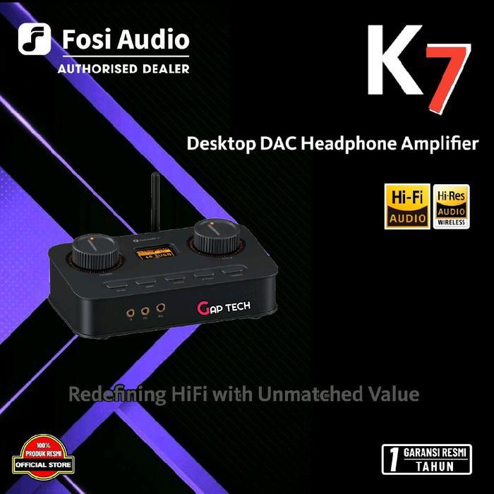 Fosi Audio K7 DAC Headphone Amplifier