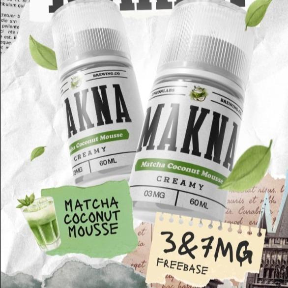 MAKNA CREAMY MATCHA COCONUT MOUSSE 60ML BY UNIONLABS FREEBASE