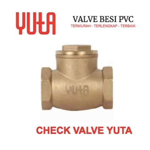 YUTA Check Valve 1 1/4 inch / swing check / Klep tabok 1 1/4"