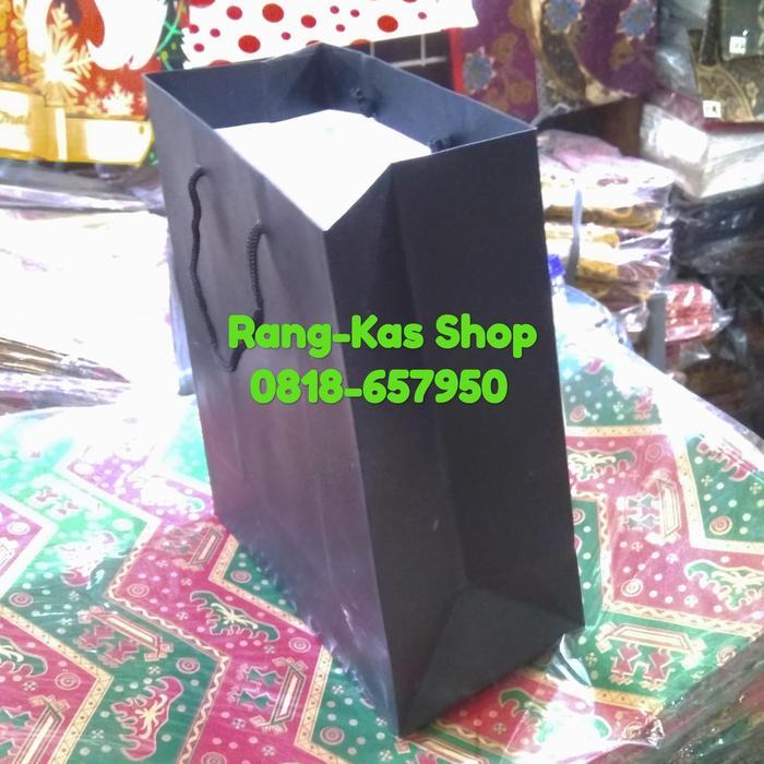 Paper Bag Hitam Polos Mini Artkarton