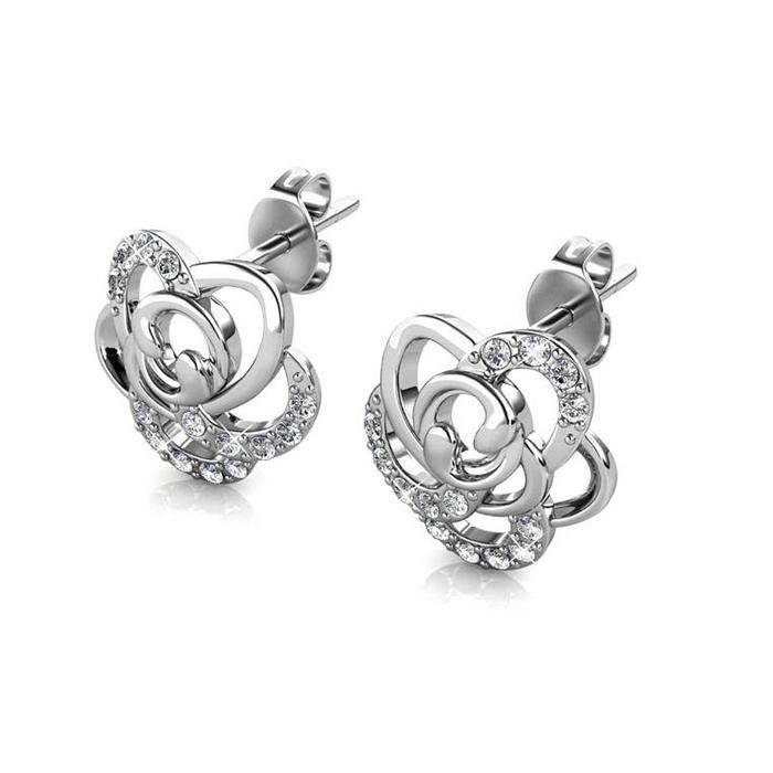 Her Jewellery Rose Anting-Anting Kristal Anting Premium