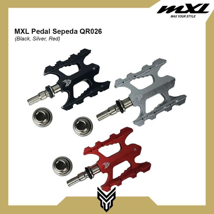 Mxl Pedal Sepeda Qr 026 Bicycle Pedals Alloy Stainless Mtb Road Bike