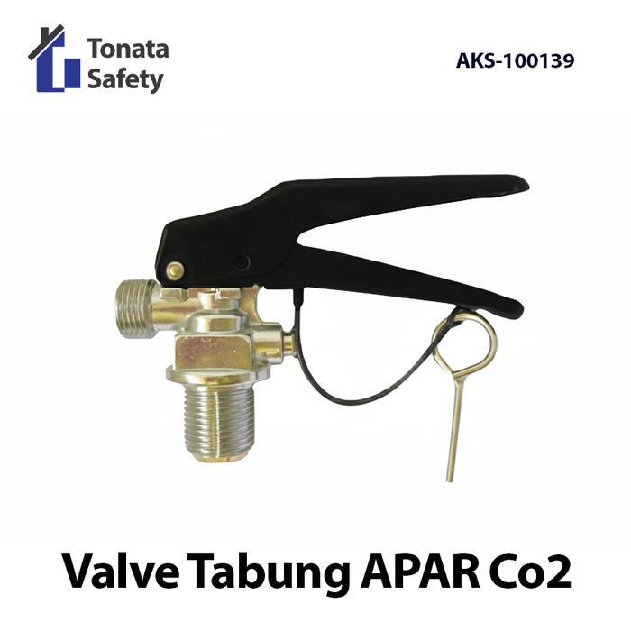 Valve Katup APAR Karbondioksida 2 Kg 3 Kg 5 Kg untuk Merk Tonata / Katup Tabung Pemadam Api CO2 /