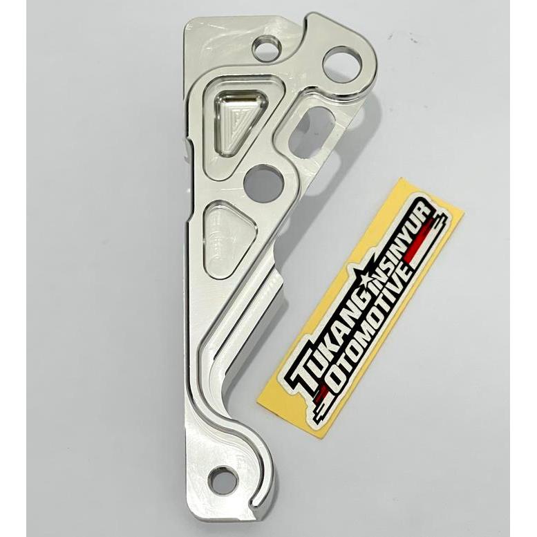 Breket Kaliper Brembo 4P Disc 260Mm Shock Standard Pcx Alumunium Cnc