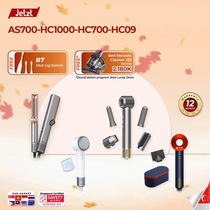 w6ph- Jetzt Haircare Hair Dryer High Speed Ionic Technology Pengering Rambut