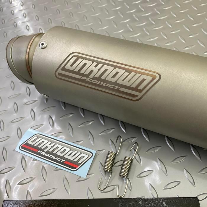 Knalpot Unknown Falcon V2 Stainless Vespa Sprint Primavera S LX LXV