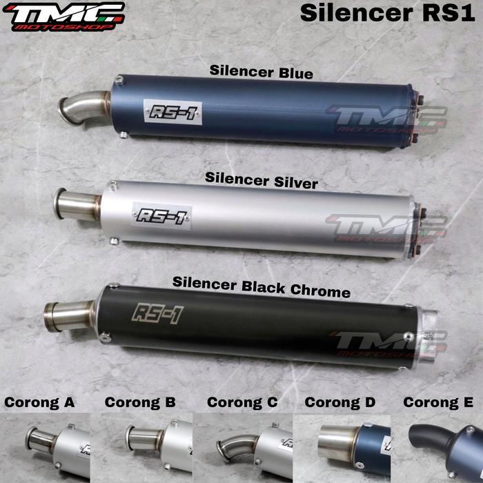 Knalpot Silencer Silincer Only Rs1 Rs 1 Ninja Ninja150 Nsr Rxking Satr
