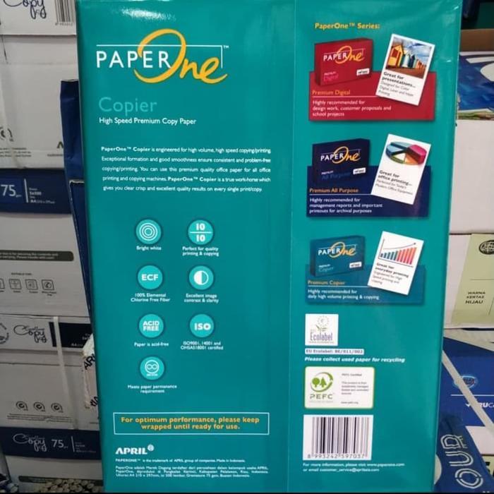 ptbtr- Kertas A4 70 Gram Paper One