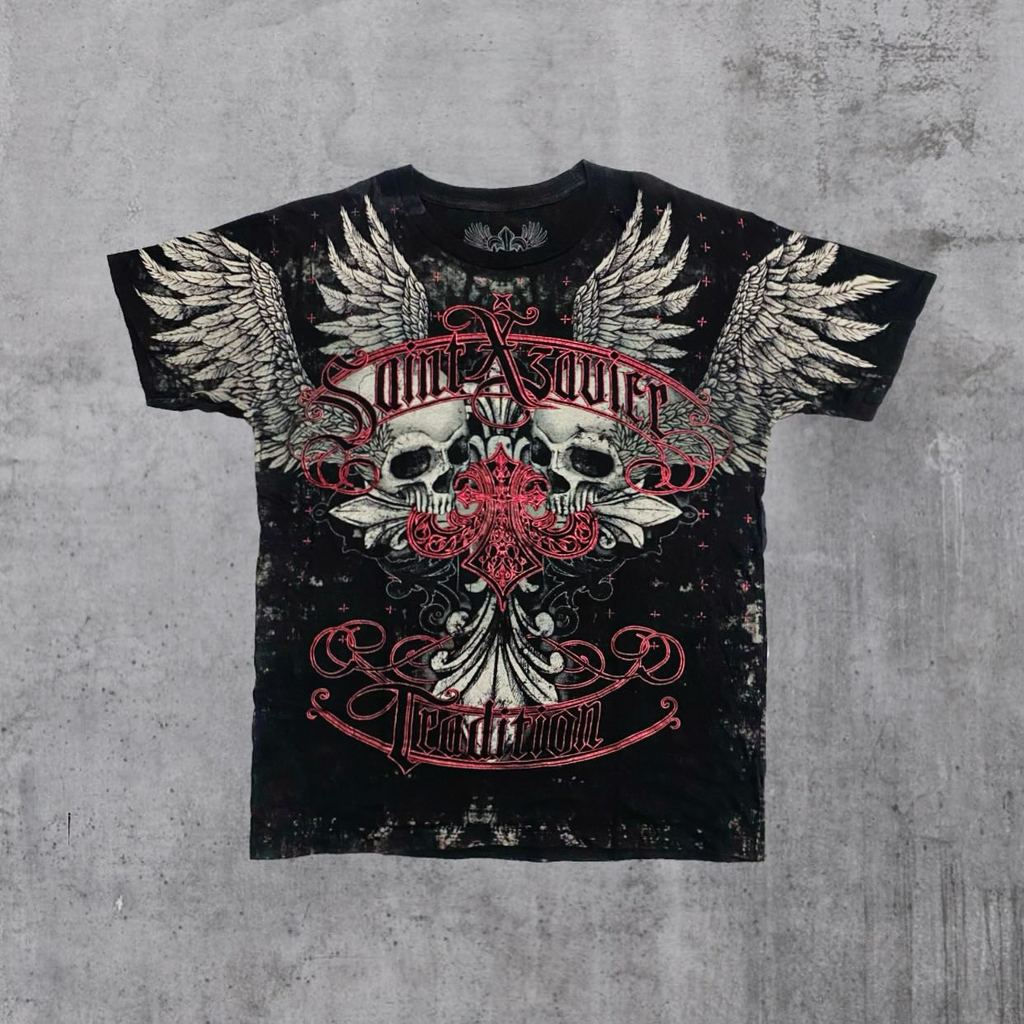 Street Fashion Xtreme Couture Pattern Printing Short Sleeved T shirt Men New Harajuku Casual Loose