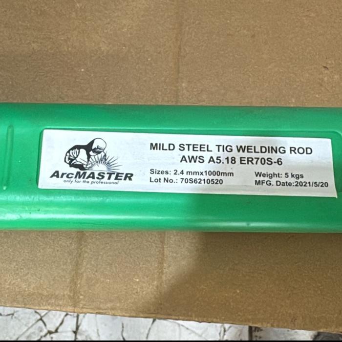 BALABALA- Tig Rod / Kawat Las Argon Tig Besi Er70S Uk. 2,4Mm