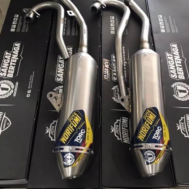 KNALPOT HONDA CRF 150L NORIFUMI TORC ORIGINAL