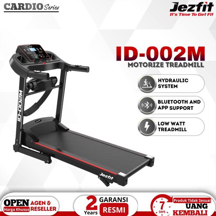 Jezfit Alat Fitness Treadmill Elektrik ID 002M