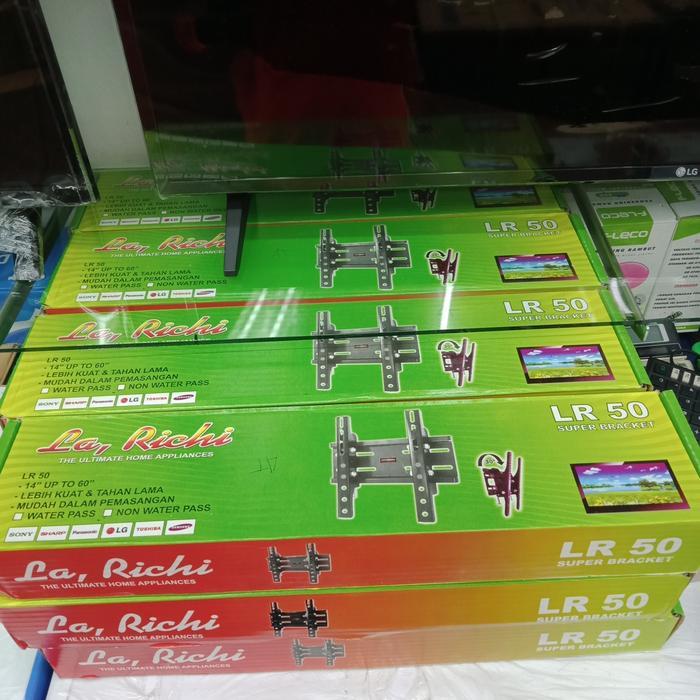 BRACKET LED TV LA,LARICHI 14-60INCH(14inch sampai 60inch) Promo Premium