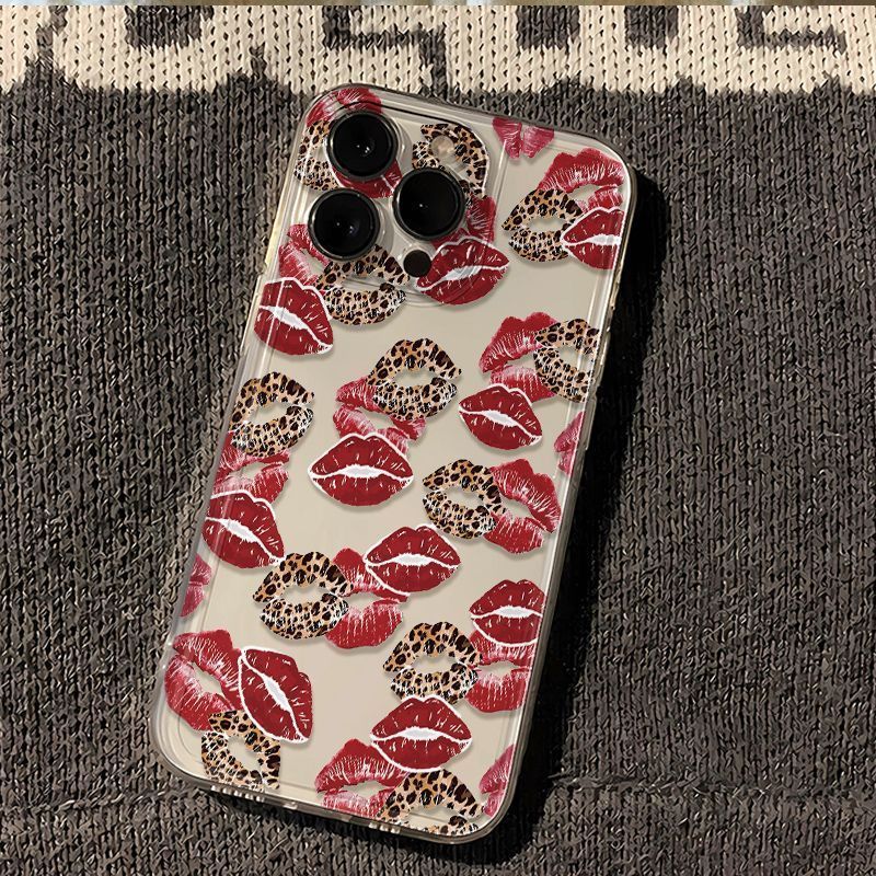 Tpu Casing Transparan – Motif Daun Hijau Tropis & Aksen Warna Alam Berlaku Untuk Banyak Model Casing