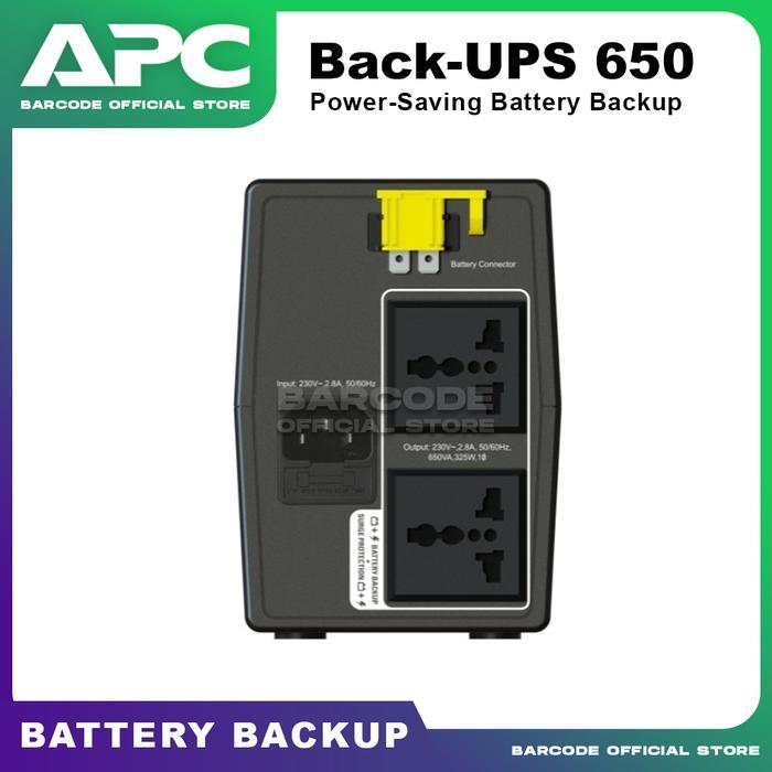 UPS KOMPUTER MURAH - APC BX 650 LI - MS - 650 VA - 325 WATT