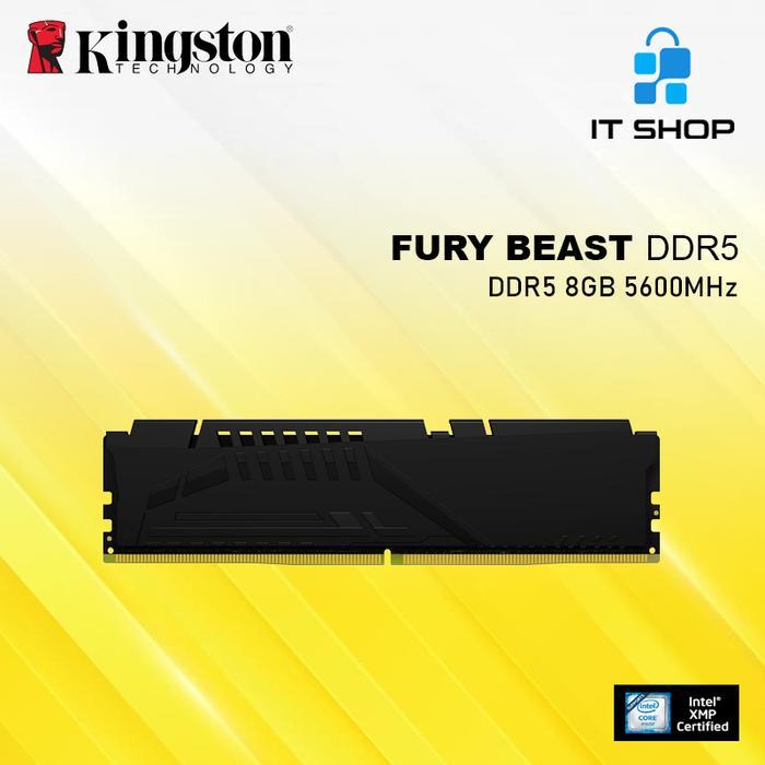 KINGSTON FURY BEAST 8GB DDR5 - 5600MHZ