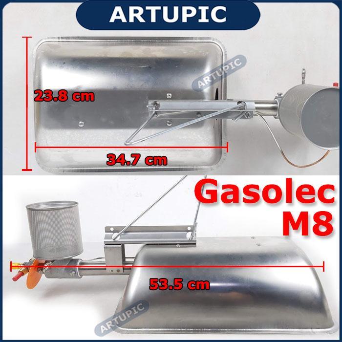 GASOLEC M8 PEMANAS KANDANG AYAM INFRARED GAS BROODER HEATER