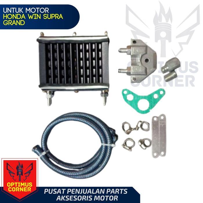 OIL COOLER C SERIES HONDA WIN SUPRA ASTREA GRAND BLACK