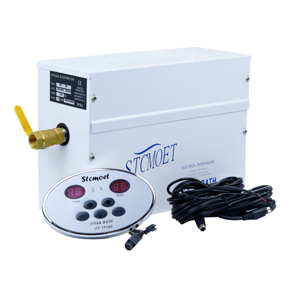 - 3Kw 220V Sauna Machine Steam Generator Home Steam Room Machine Wet
