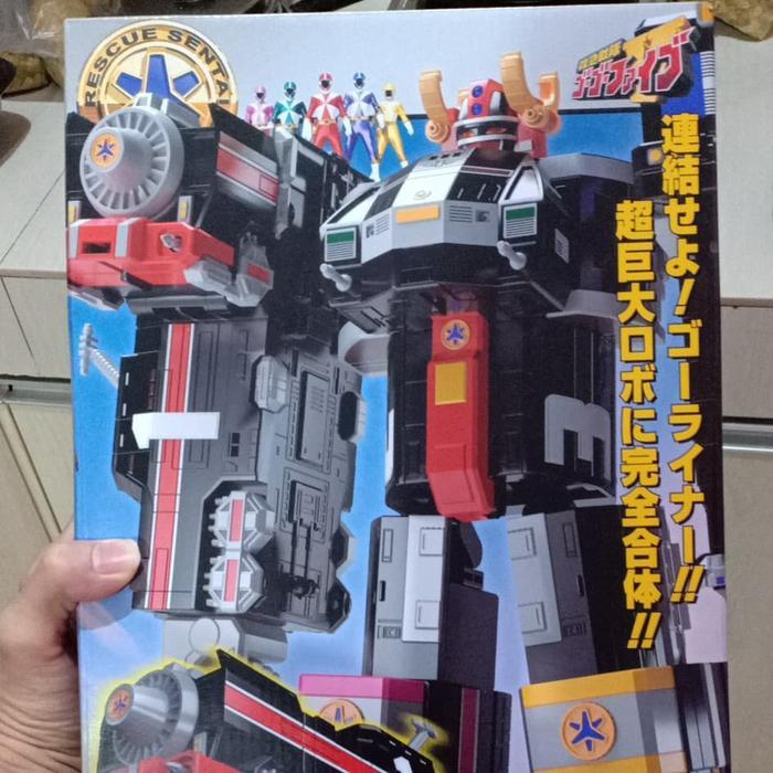 Megazord Grand liner train light speed rescue minipla super lightspeed