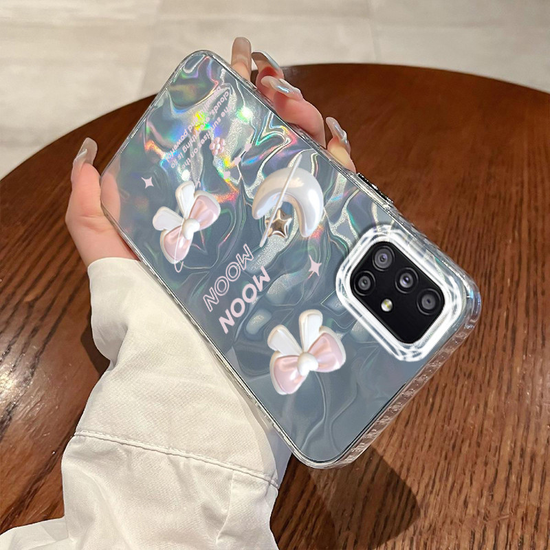 Casing Hp Samsung Galaxy A51 M40s Case Casing HP Softcase ponsel silikon tahan jatuh transparan riak