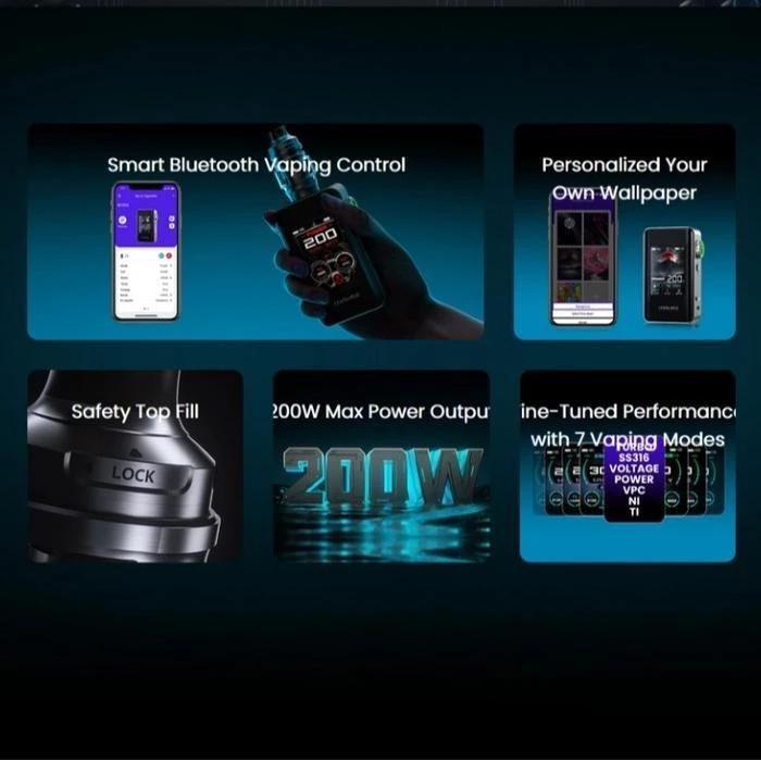 CENTAURUS BT200 BOX MOD ONLY 200W AUTHENTIC BY LOSTVAPE