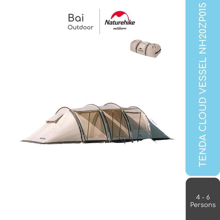 Tenda Camping / Glamping / Tunnel Cloud Vessel Naturehike Nh20Zp015