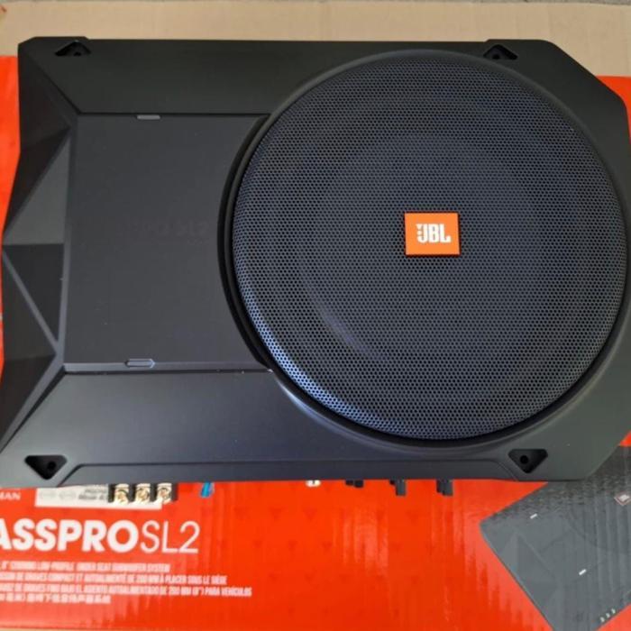JBL Basspro SL2 - Subwoofer Aktif Slim Kolong jok JBL 8 inch - Bass Pro SL JBL