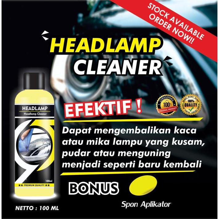 News POLES PENGKILAP LAMPU KACA MIKA MOBIL PEMBERSIH LAMPU HEADLAMP MOBIL