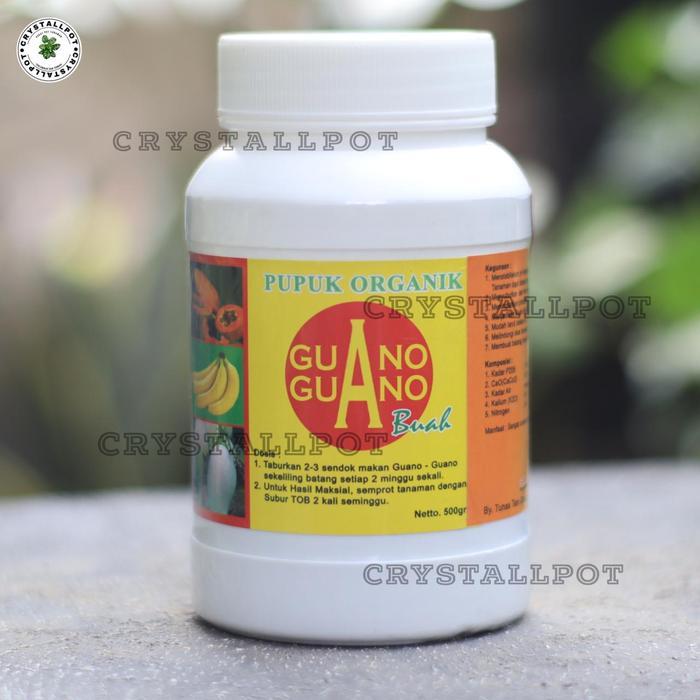 Pupuk Organik Guano Guano Buah 500 Gram Kemasan Pabrik - Guano Buah