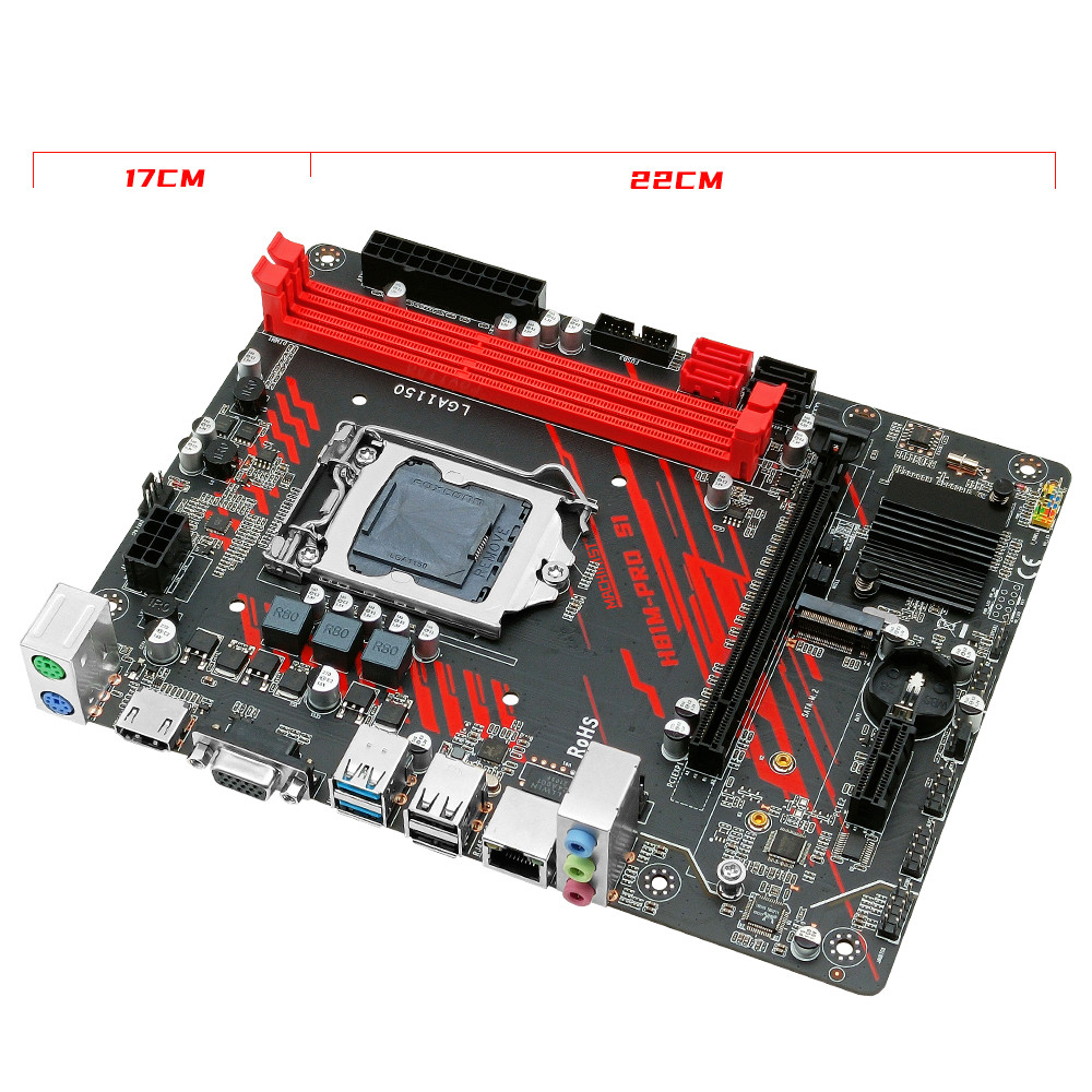Machinist H81 Motherboard Lga 1150 Support Core I3 I5 4690 Cpu