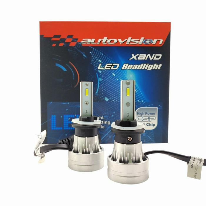 ORIGINAL Lampu LED Autovision Xand H27 27 Watt 6500K Bohlam LED H27 Mobil READY STOCK