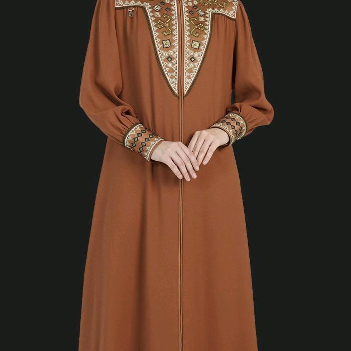 MUSLIFIX- [New] A4120 - Abaya Hikmat Fashion Original