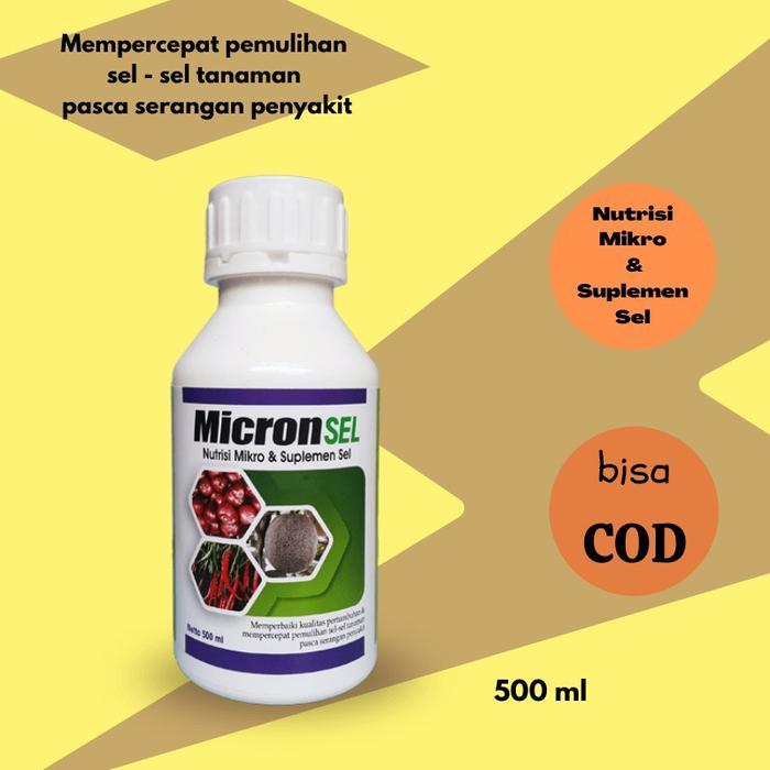 HS7 MICRON SEL Pupuk Mikro dan suplemen sel MICRONSEL Untuk Pulihkan Sel Tanaman Rusak 500 ml MIKRON