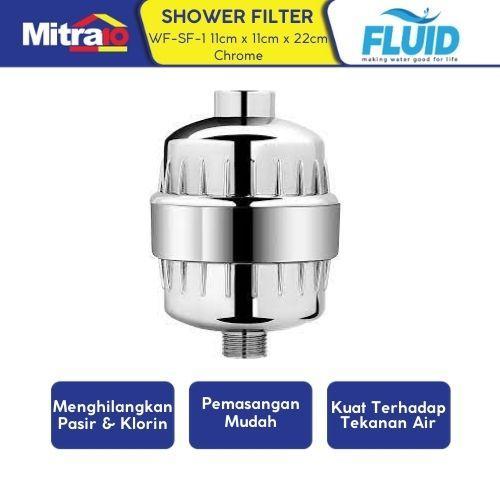 Shower Filter WF-SF-1 Chrome - Fluid Air