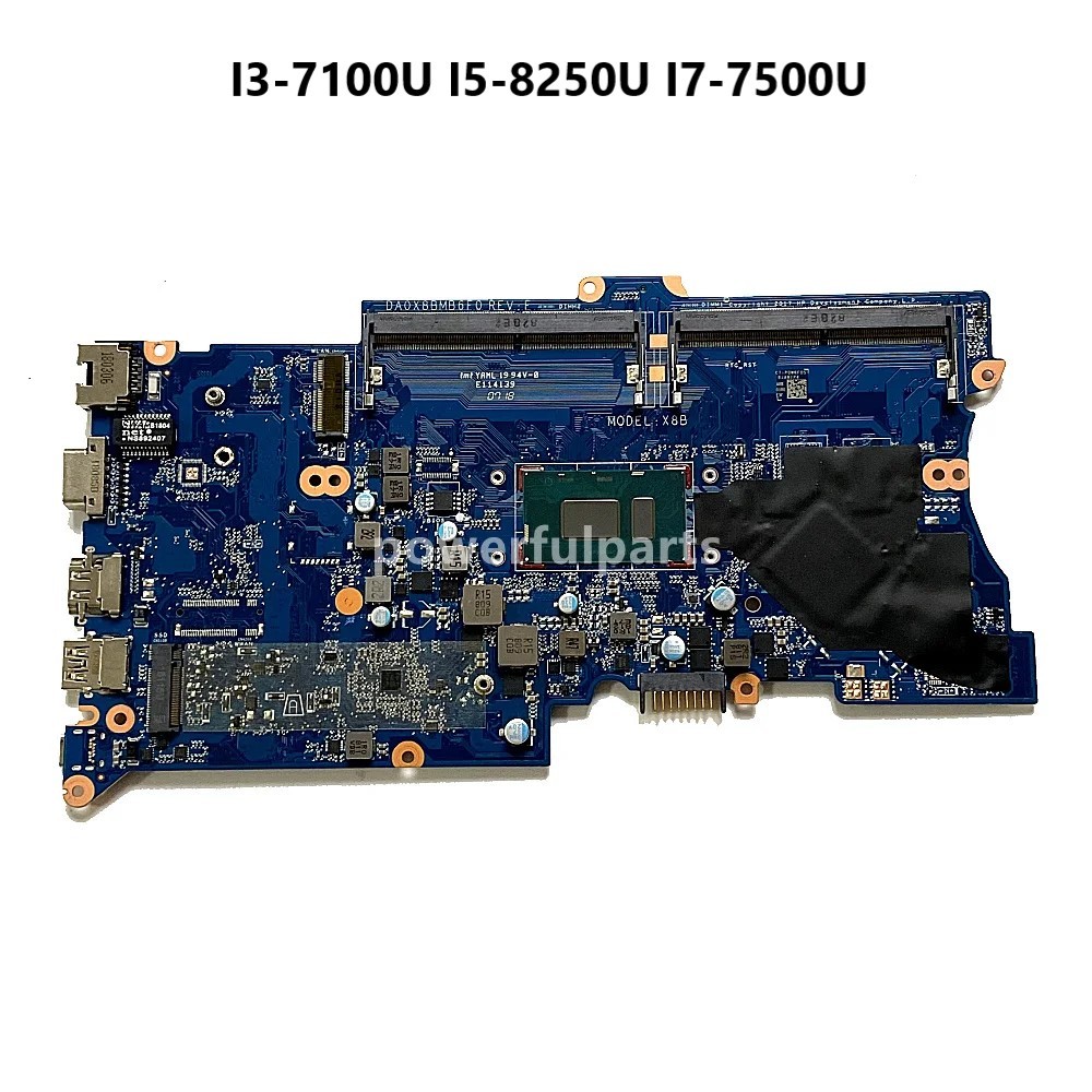 For Hp Probook 430 440 G5 Laptop Motherboard L01040-601 L22313-001 L22314-601 I3 I5 I7 Cpu