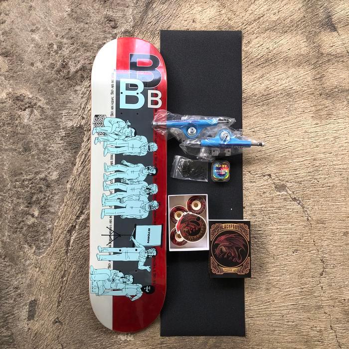 BJORN SKATEBOARD FULLSET CUSTOM 7.8